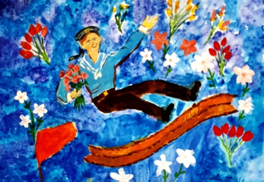 Онлайн-выставка «Образ защитника Отечества в произведениях молодых художников»