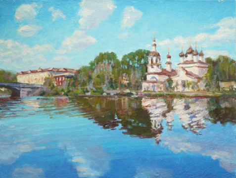 О творческом пути архитектора, реставратора и художника Радиона Каменщикова расскажет выставка «Под северным небом»