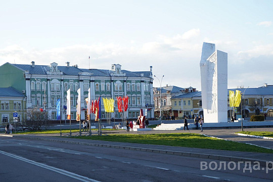 Реконструкцию площади Революции в Вологде планируют начать в мае 2025 года