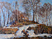 Б. Студенцов. Апрель. На солнечном пригорке. 2007
