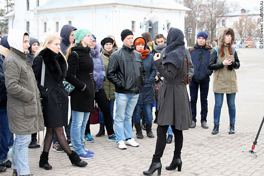 Ломоносовский обоз сделал остановку в Вологде