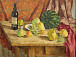 Натюрморт с фруктами. начало 1920-х гг. Художник Котова В.И.
