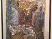 С.В. Лаврентьев. Человек с рыбой. 1999. Бумага, гуашь