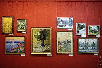 Посмотреть выставку вологодских художников и купить понравившиеся работы можно в Доме Корбакова в рамках акции в поддержку регионального отделения СХР