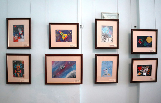Тайнам космоса посвящена детская выставка в Великом Устюге