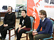 Создатели променад-спектакля Николай Смирнов, Элина Петрова, Пётр Чижов