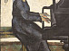 Пианистка. 1922 г. Художник Бочков Ф. Из собрания Вологодского музея-заповедника