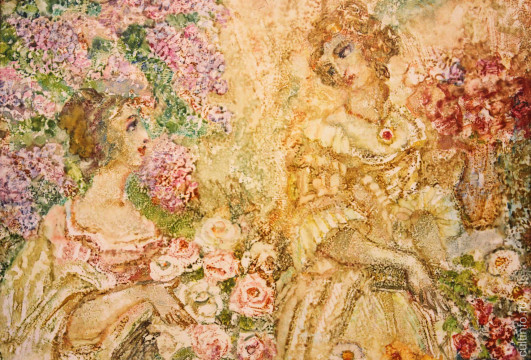 Магия монотипии: в арт-пространстве FABRICA работает мультимедийная выставка Николая Мишусты