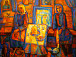 Юрий Коробов. Светлое воскресенье. Холст, масло. 2012