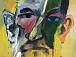 Корбаков В. Н. Автопортрет на желтом из серии «Сон наяву». 2008