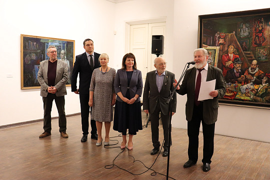 Большая выставка работ художника Владимира Корбакова открылась в Галерее искусств Зураба Церетели в Москве