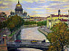 Точилин А. А. Исаакиевский собор. Поцелуев мост на р. Мойке. 2009