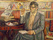 Корбаков Владимир Николаевич (1922-2013). Портрет поэта С. Чухина. 1982. Холст, масло. ВОКГ.