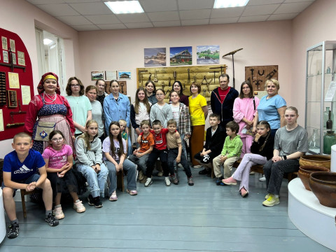 В Сямженском краеведческом музее создано семейное ЭТНОобъединение, где знакомят с традициями родного края