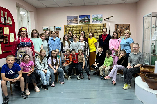 В Сямженском краеведческом музее создано семейное ЭТНОобъединение, где знакомят с традициями родного края