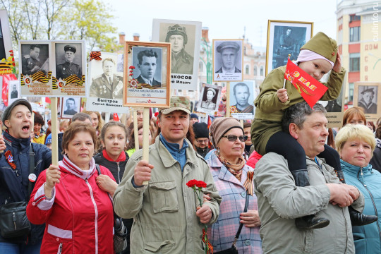 «Бессмертный полк» вновь пройдет с портретами героев по Вологде