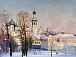 Страхов В. Н. Вологодский кремль зимой. 2003. Выставка «Вологодская область – душа Русского Севера»