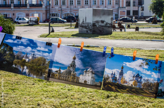 Вологодские фотографы вновь представили работы на выставке под открытым небом
