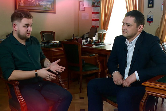 Владимир Осиповский стал героем молодежной передачи «В центре внимания»