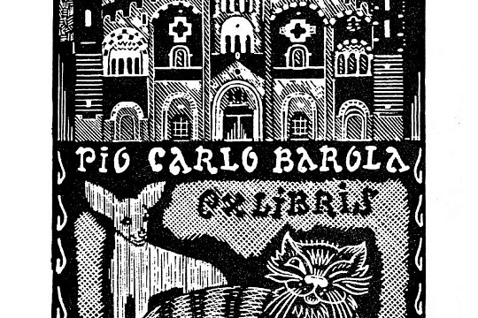 Книжный знак череповецкого графика Ярослава Макарова представлен на Всемирной выставке экслибриса 