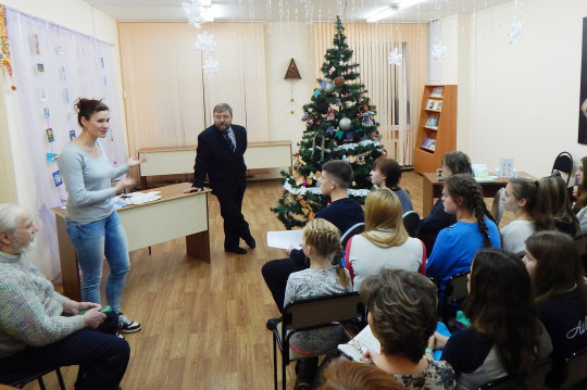 Итоги творческого года подвел на встрече с читателями писатель и журналист Дмитрий Ермаков