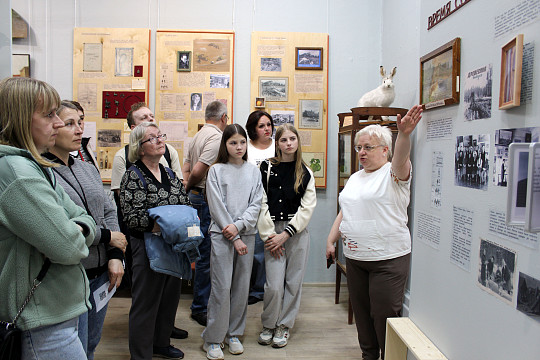 В Тотьме открылась выставка-лабиринт «Самое время!» в честь 110-летия музейного дела