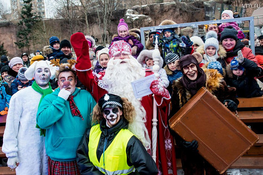 Дед Мороз из Великого Устюга познакомил гостей Московского зоопарка с культурой и туристическими возможностями Вологодчины