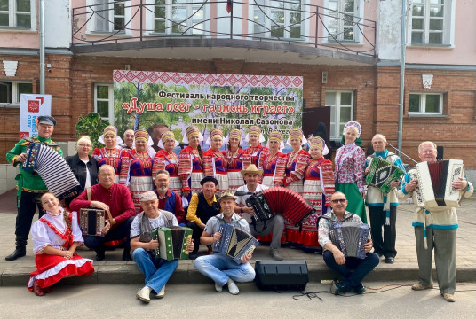 Лучших исполнителей соберет фестиваль народного творчества «Душа поет, гармонь играет» в Вожеге