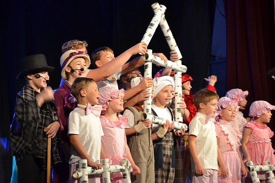 Музыкальный спектакль «Кошкин дом» в исполнении участников студии «Изумрудный город» смогут бесплатно увидеть вологжане