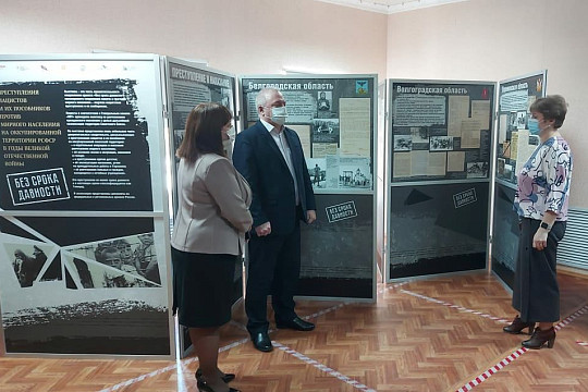 Архивная выставка «Без срока давности» о военных преступлениях нацистов против мирного населения работает в Бабаево