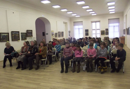 В Белозерском музее открылась выставка картин череповецкого художника Бориса Белянина
