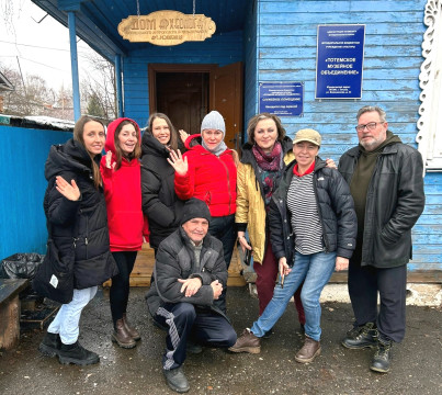Творческая весна в Тотьме: вологодские художники стали участниками пленэра «Тотьма. Радость весны»
