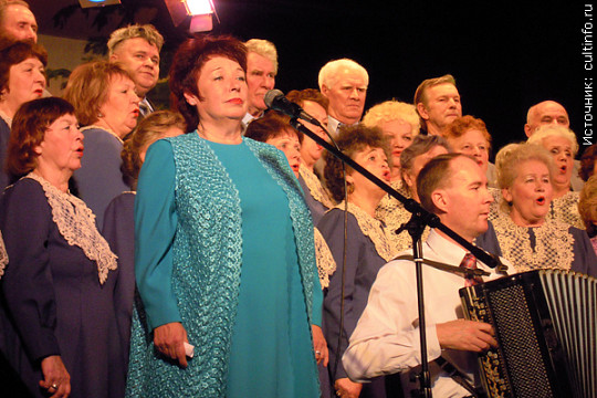 Концерт хора ветеранов ДК железнодорожников