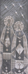 Благая весть, 2015 г. 150х58, художественный текстиль