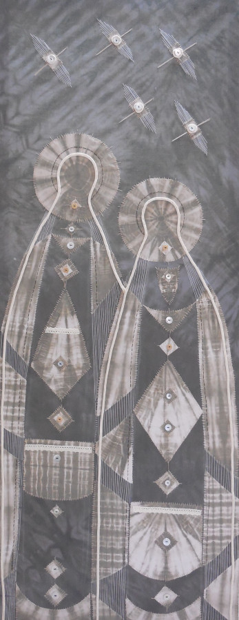 Благая весть, 2015 г. 150х58, художественный текстиль