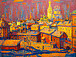 Юрий Коробов. Крещенские морозы. Холст, масло. 2015