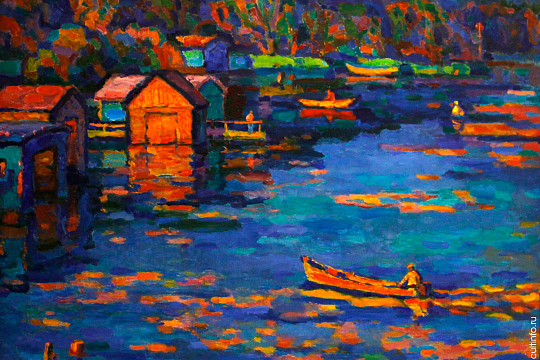 На выставку картин «Из-под кисти художника» Юрия Коробова приглашают белозер