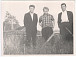 Василий Белов с братом Иваном и дядей Михаилом Коклюшкиным, 1962 год.