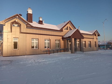 Завершено строительство нового социально-культурного центра в деревне Сметанино Верховажского округа
