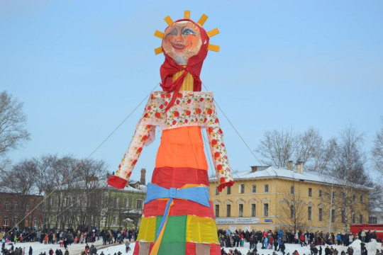 Масленица в Вологодской области - 2014