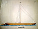 Чертёж полулодка. 1862 г.  Из фондов ГАВО