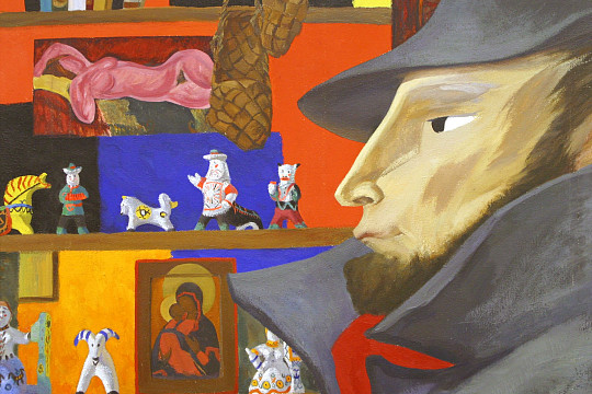 Коллекции Владимира Корбакова «Меня рисуют друзья» посвящен выпуск проекта «Счастье быть творцом»