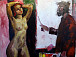 Корбаков В. Н. Художник и модель. 1989