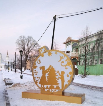 Новые фотозоны установят в Вологде к новогодним праздникам 