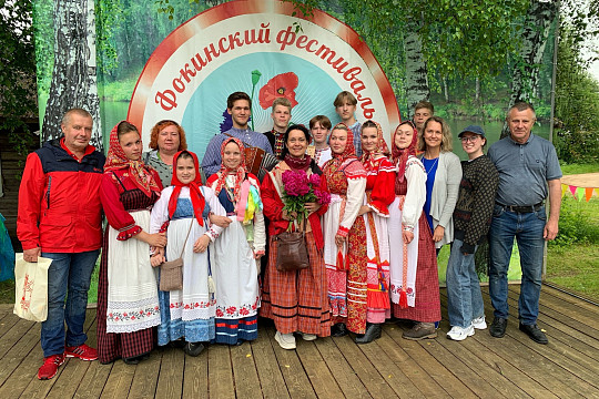 «Наша, родная»: вологодская делегация приняла участие в IX Фокинском фестивале на малой родине поэта Ольги Фокиной