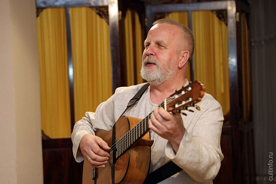 Песенные премьеры Владимира Сергеева прозвучат в библиотеке на Конева 