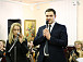 Владимир Осиповский приветствует гостей выстаки