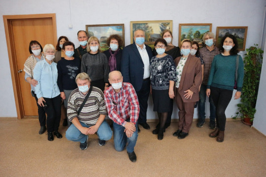 В Харовском районе открылся пленэр российских художников «Ольховая сторона»