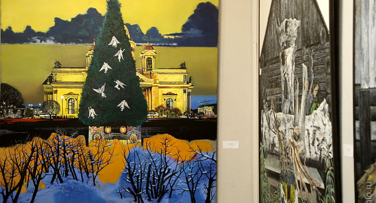 Домовые, химеры и герои Салтыкова-Щедрина встречают посетителей на выставке петербургского художника Олега Яхнина