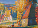 Осенний мотив. Холст, масло. 31 х 51 см. , 1991 г.